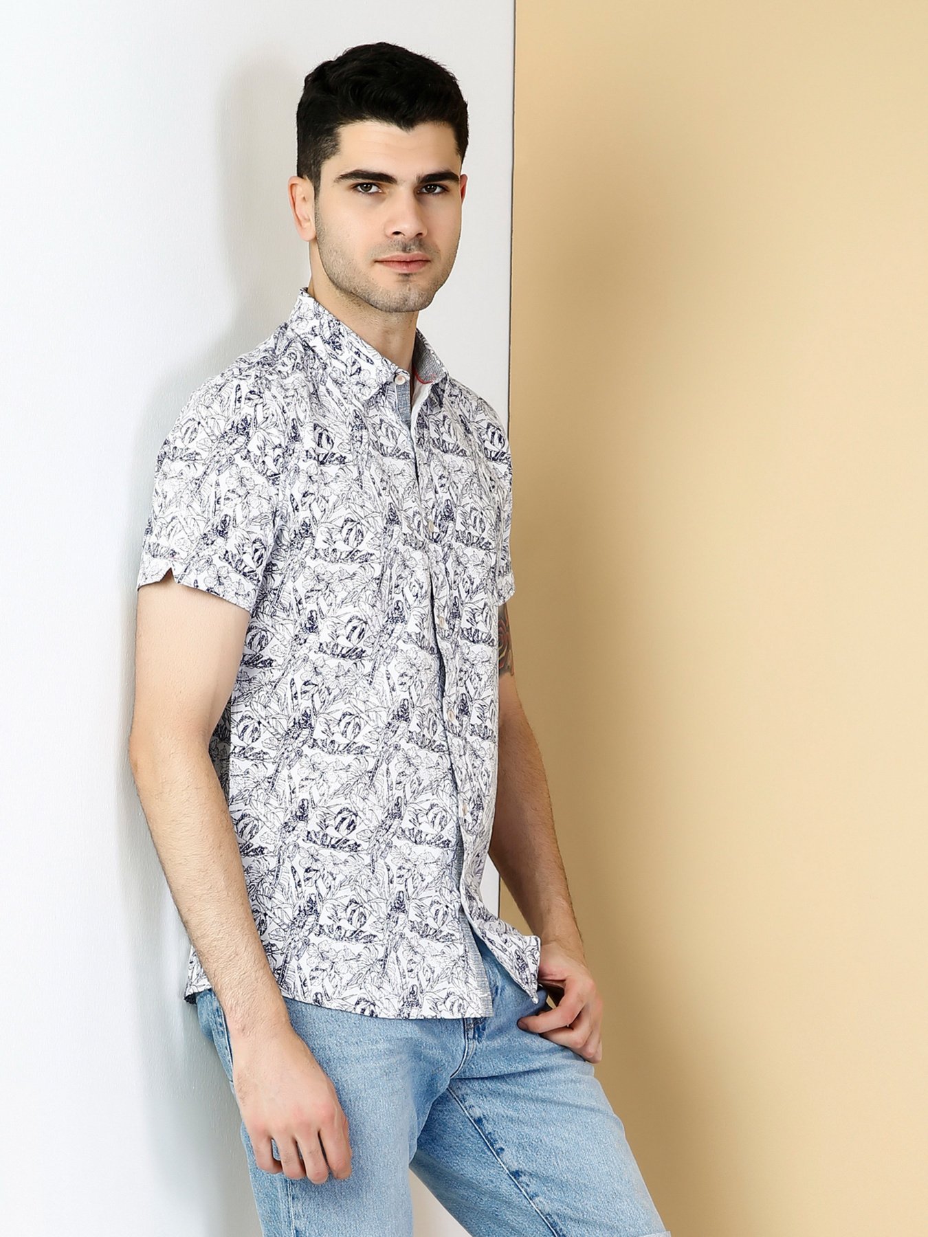 Рубашка Colin’s модель CL1033808WHT Фото