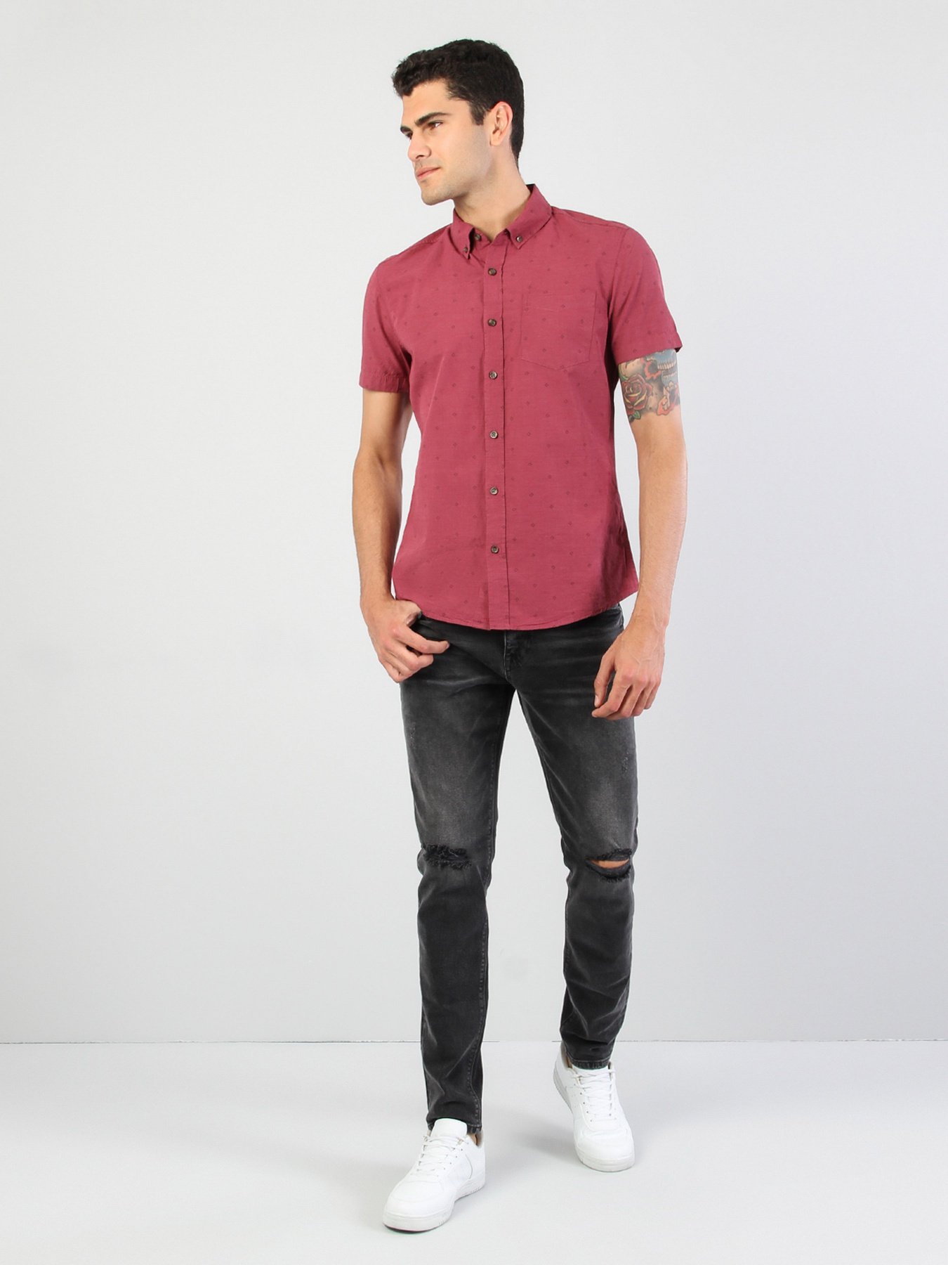 Рубашка Colin’s модель CL1034053DPR Фото