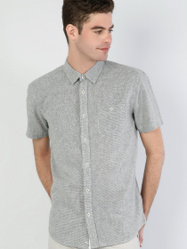 Рубашка повседневная Colin’s модель CL1034307KHA Рубашка повседневная Colin’s модель CL1034307KHA Фото