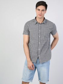 Рубашка повседневная Colin’s модель CL1041746BLK Рубашка повседневная Colin’s модель CL1041746BLK Фото