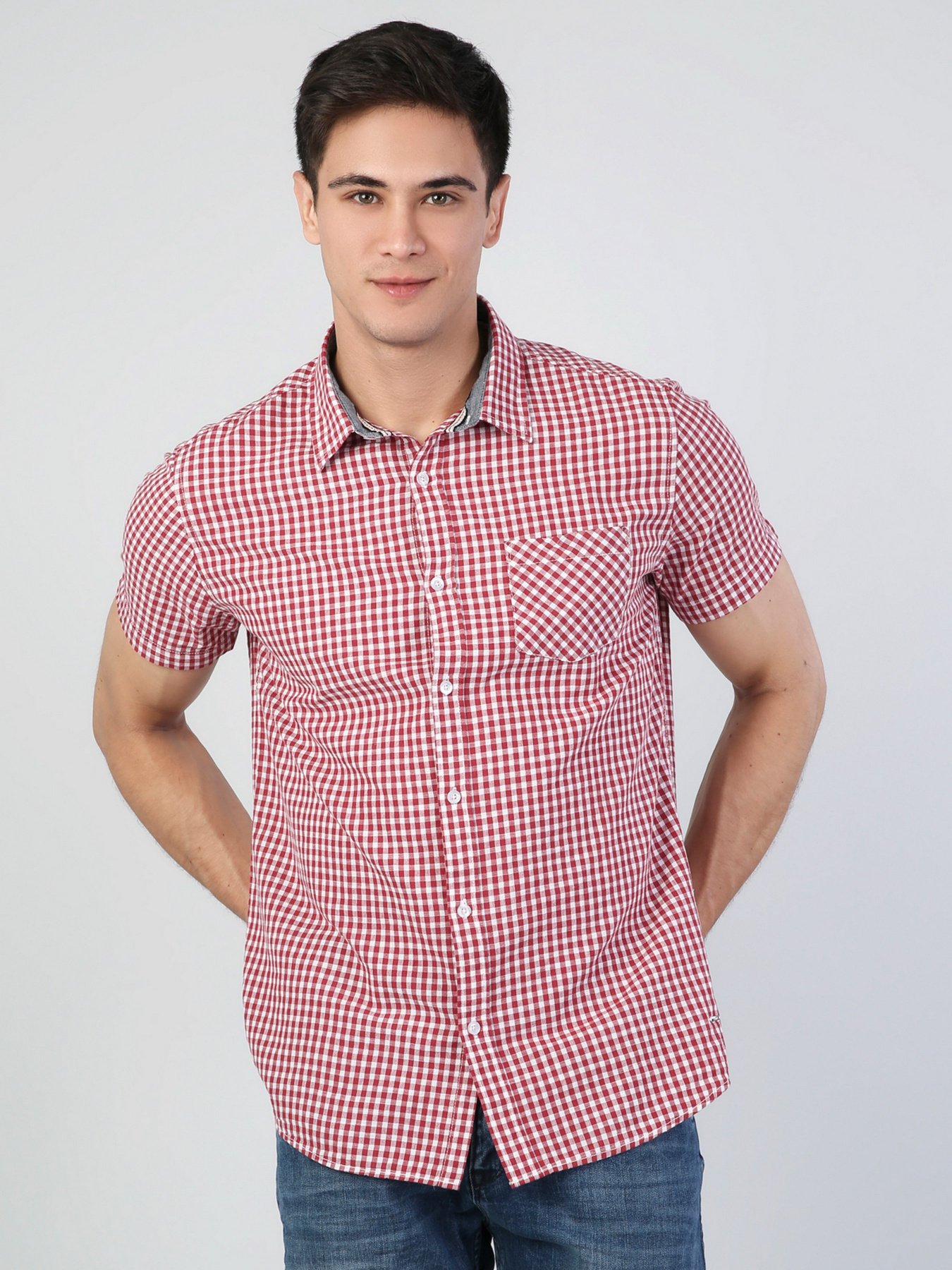 Сорочка Colin’s модель CL1041746RED Фото