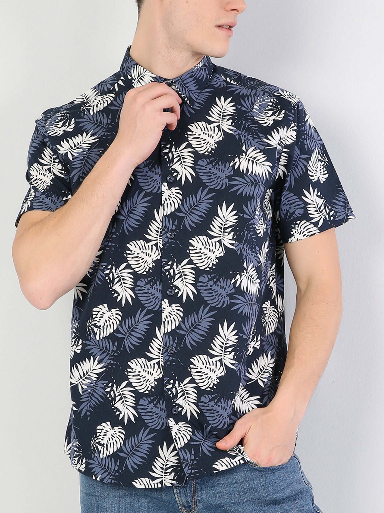 Рубашка Colin’s модель CL1041913NAV Фото