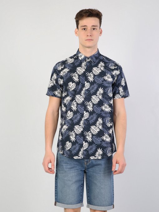 Рубашка повседневная Colin’s модель CL1041913NAV Фото