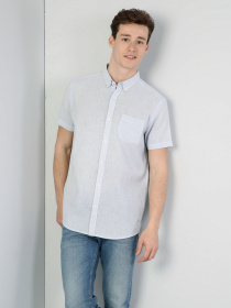 Рубашка повседневная Colin’s модель CL1041935LBL Рубашка повседневная Colin’s модель CL1041935LBL Фото