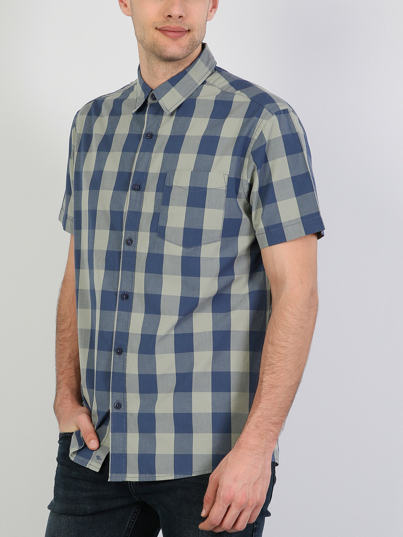 Сорочка повсякденна Colin’s модель CL1042428GRN Фото