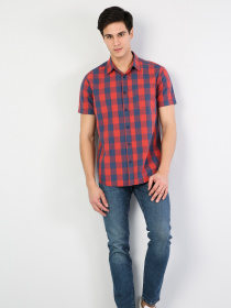 Рубашка повседневная Colin’s модель CL1042428RED Фото