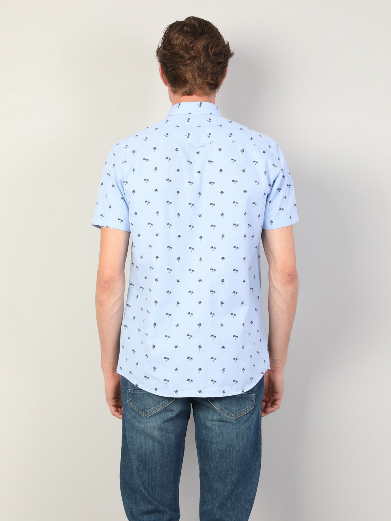 Рубашка повседневная Colin’s модель CL1042876BLE Рубашка повседневная Colin’s модель CL1042876BLE Фото