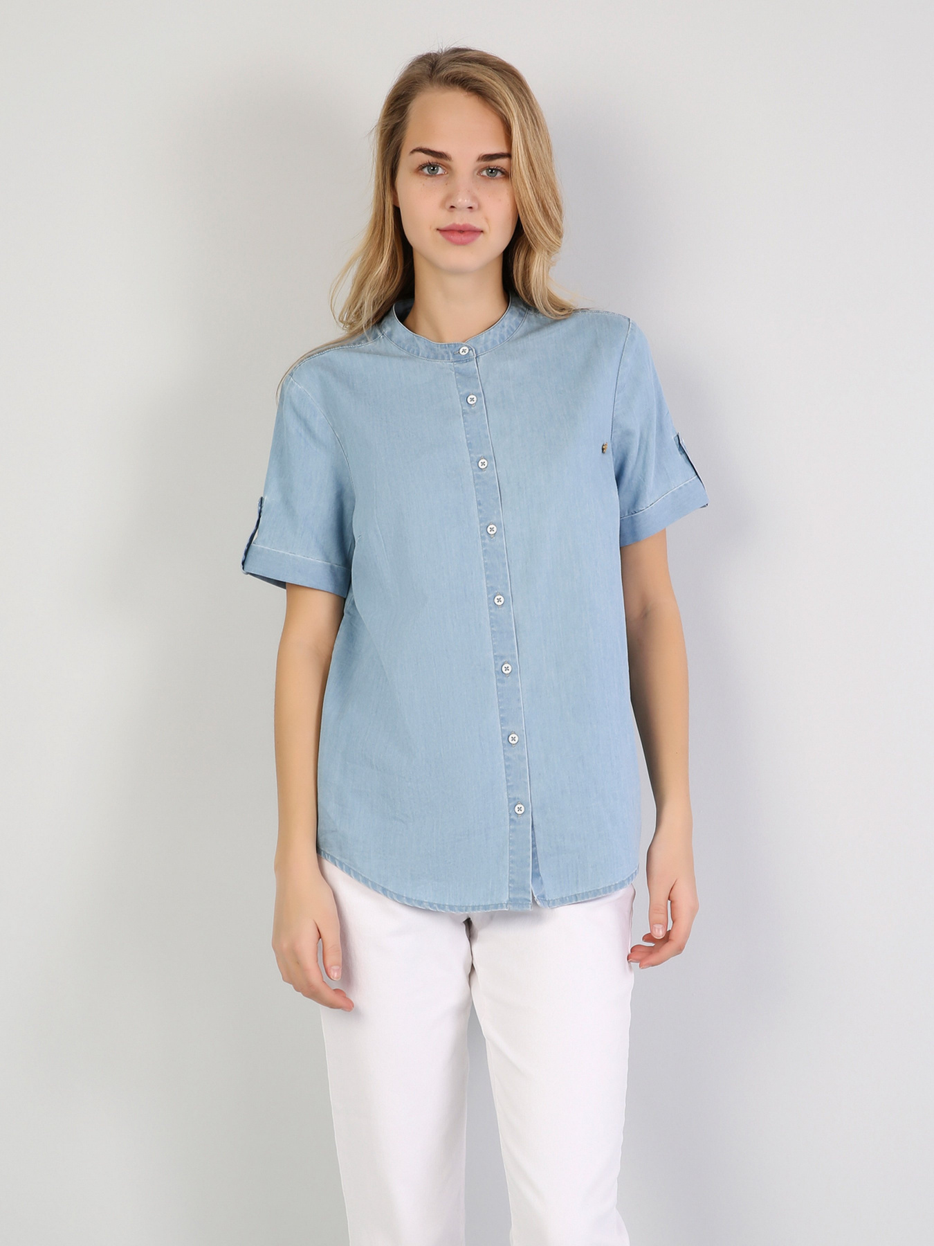 Рубашка повседневная Colin’s модель CL1042884DN40178 Фото