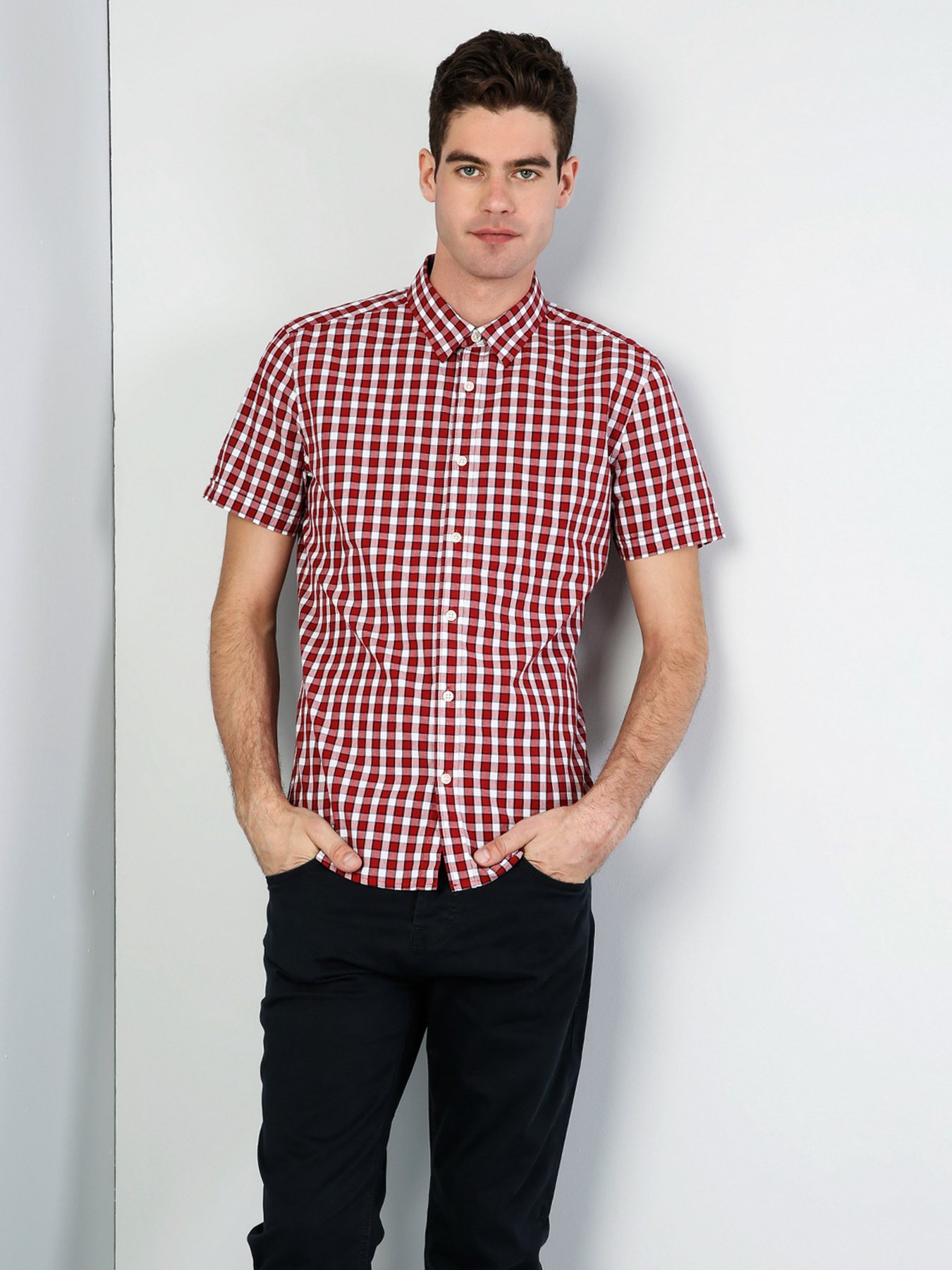 Рубашка Colin’s модель CL1043031RED Фото