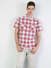 Рубашка повседневная Colin’s модель CL1043073RED Фото