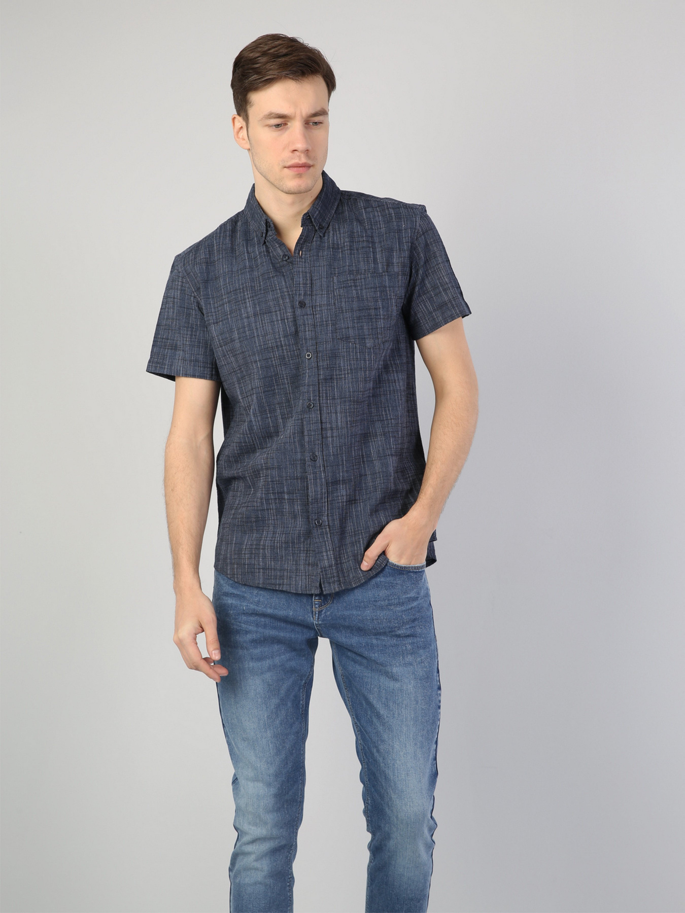 Сорочка Colin’s модель CL1043471BLE Фото