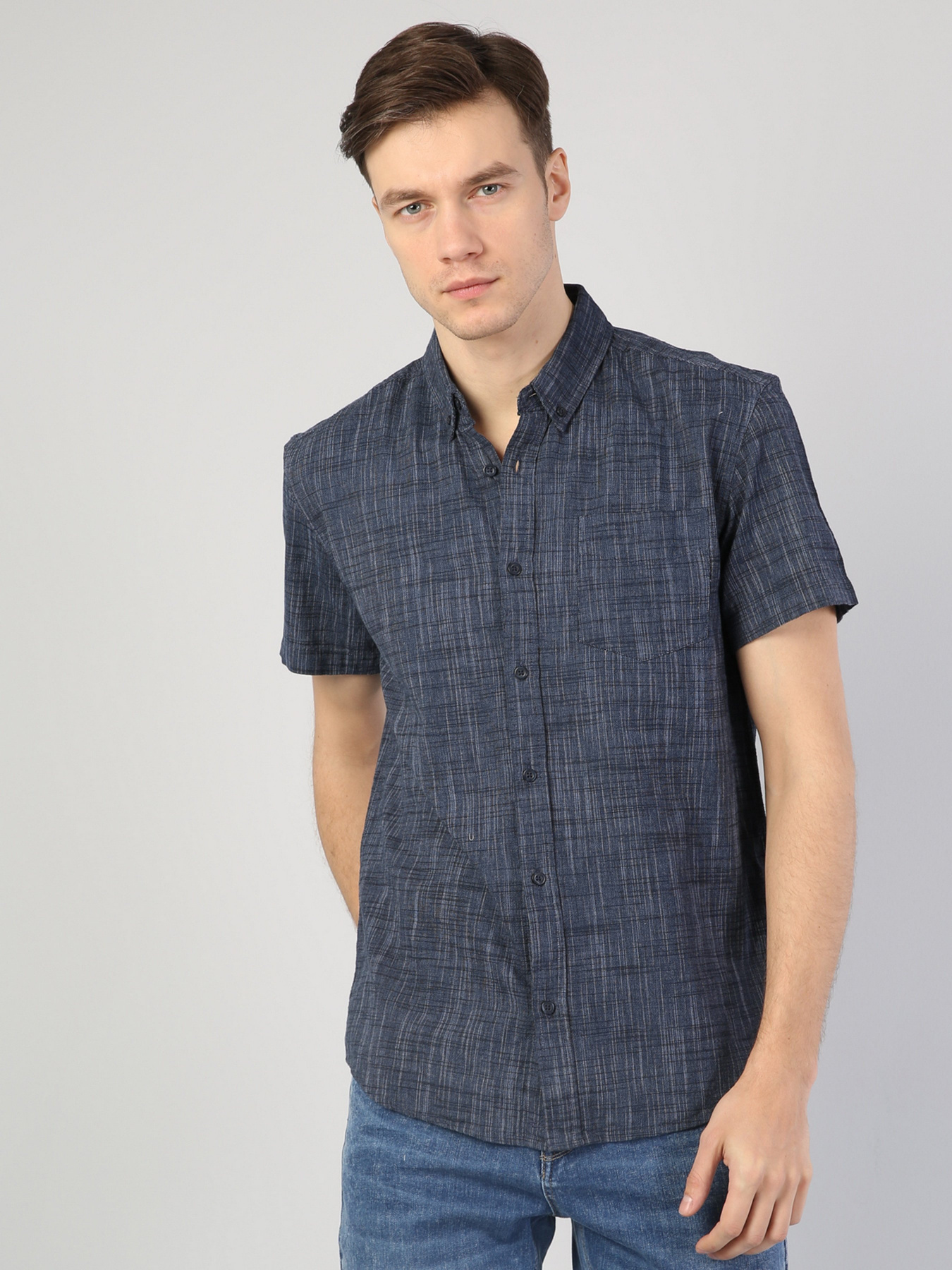 Рубашка повседневная Colin’s модель CL1043471BLE Фото