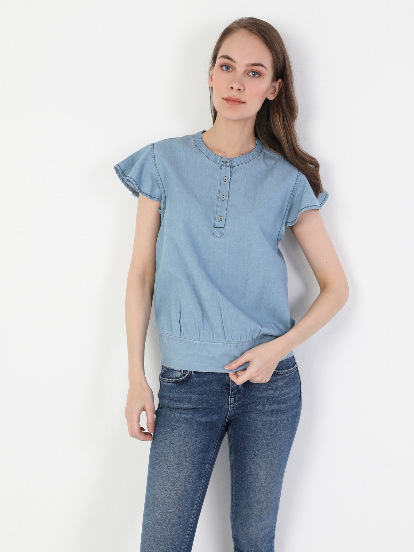 Рубашка повседневная Colin’s модель CL1048803DN40894 Фото