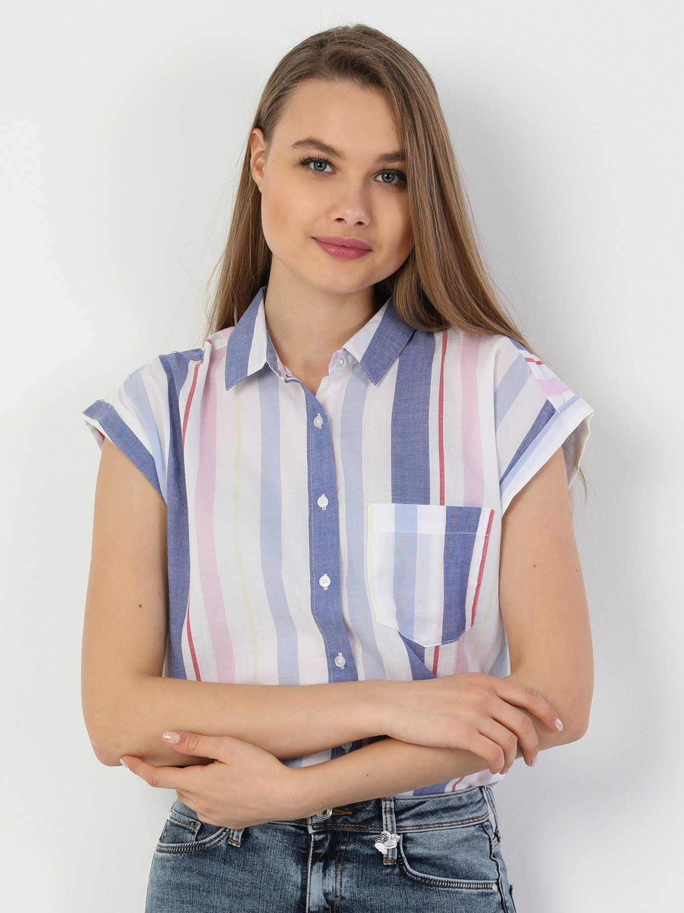 Рубашка повседневная Colin’s модель CL1048910MTC Фото