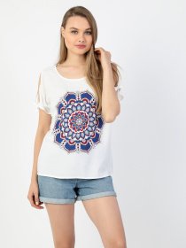 Футболка Colin’s модель CL1048990WHT Фото