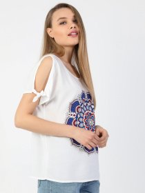 Футболка Colin’s модель CL1048990WHT Фото