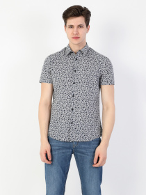 Рубашка повседневная Colin’s модель CL1049284NAV Рубашка повседневная Colin’s модель CL1049284NAV Фото