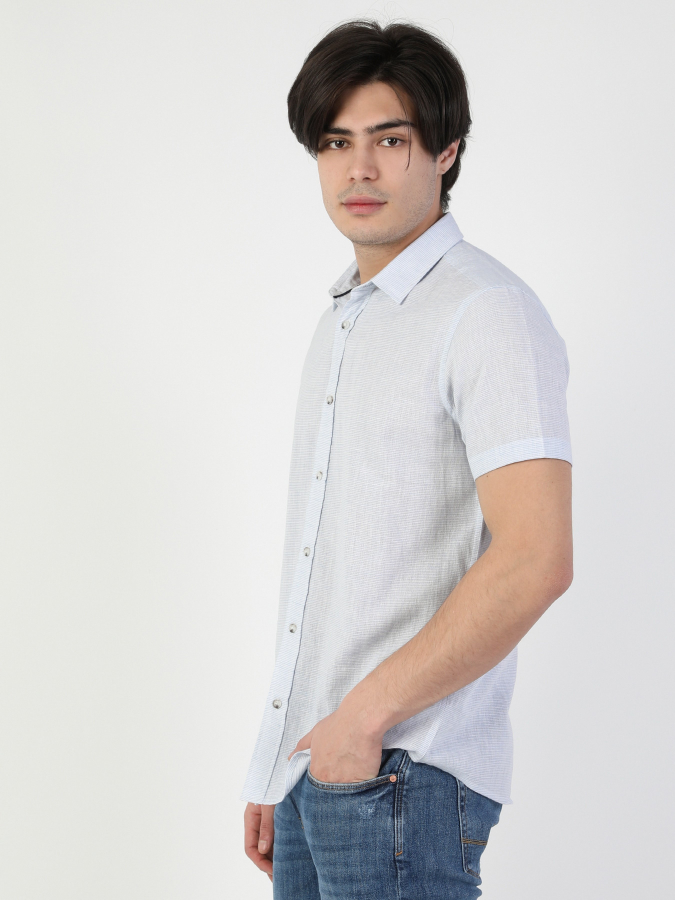 Сорочка повсякденна Colin’s модель CL1049300LBL Фото