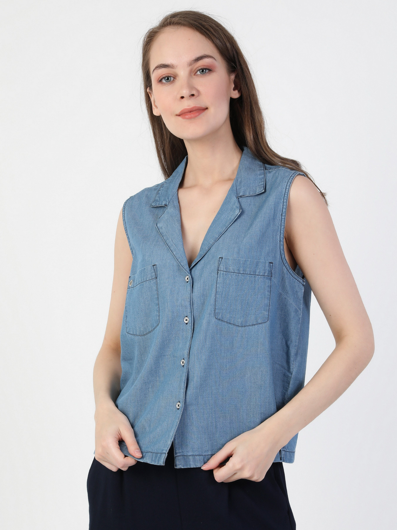 Рубашка повседневная Colin’s модель CL1049710DN40981 Фото