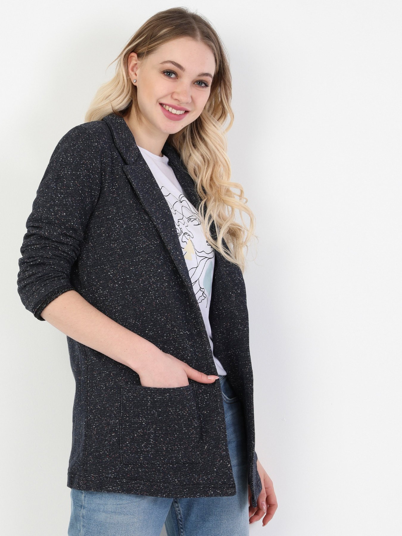 Жакет Colin’s модель CL1047318NAV Фото