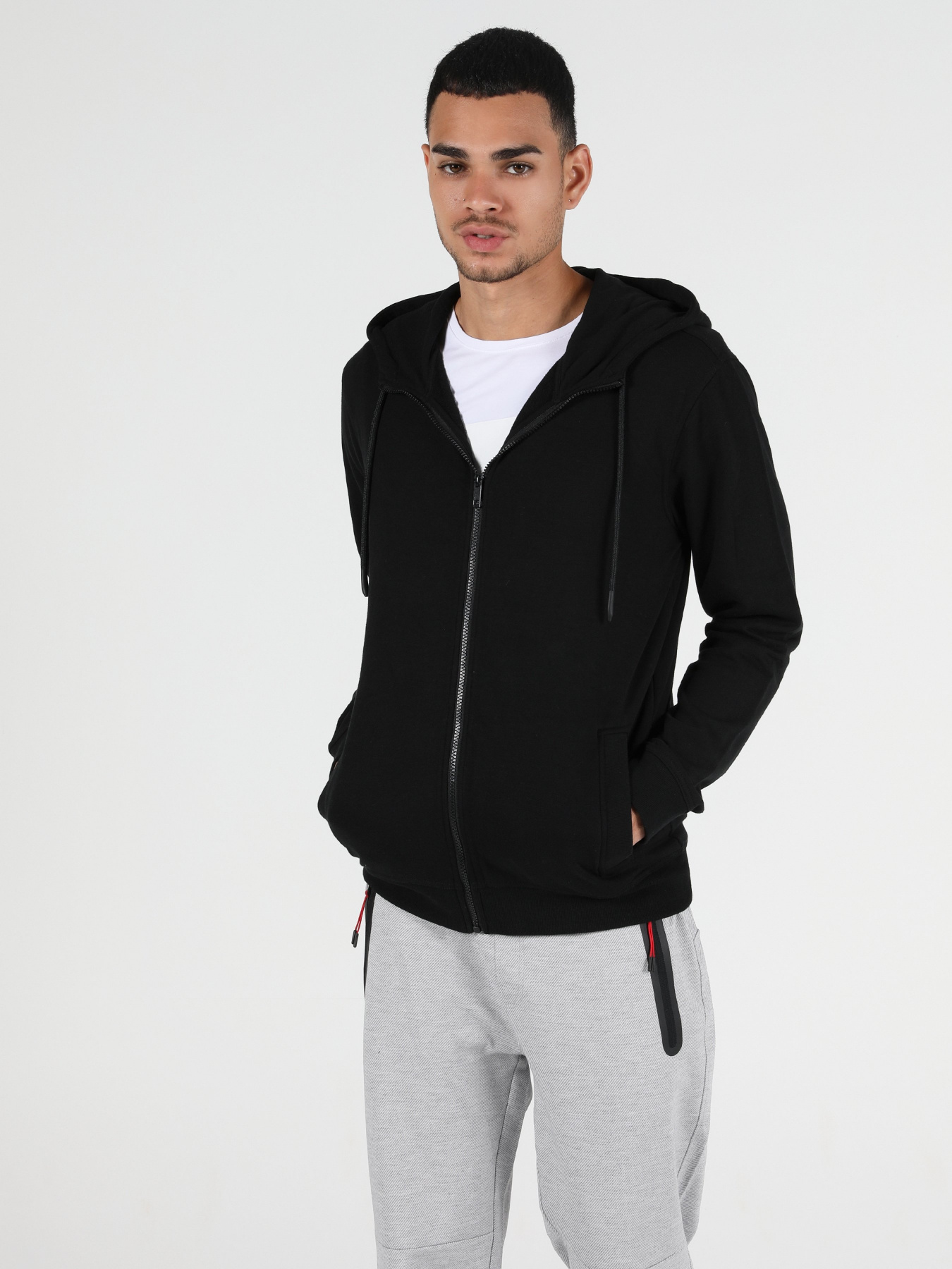 Спортивная кофта Colin’s модель CL1050140BLK Фото