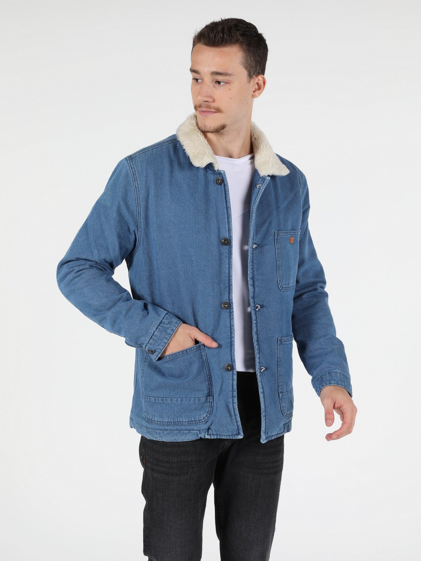 Джинсова куртка Colin’s Модель CL1051296DN40841 Фото