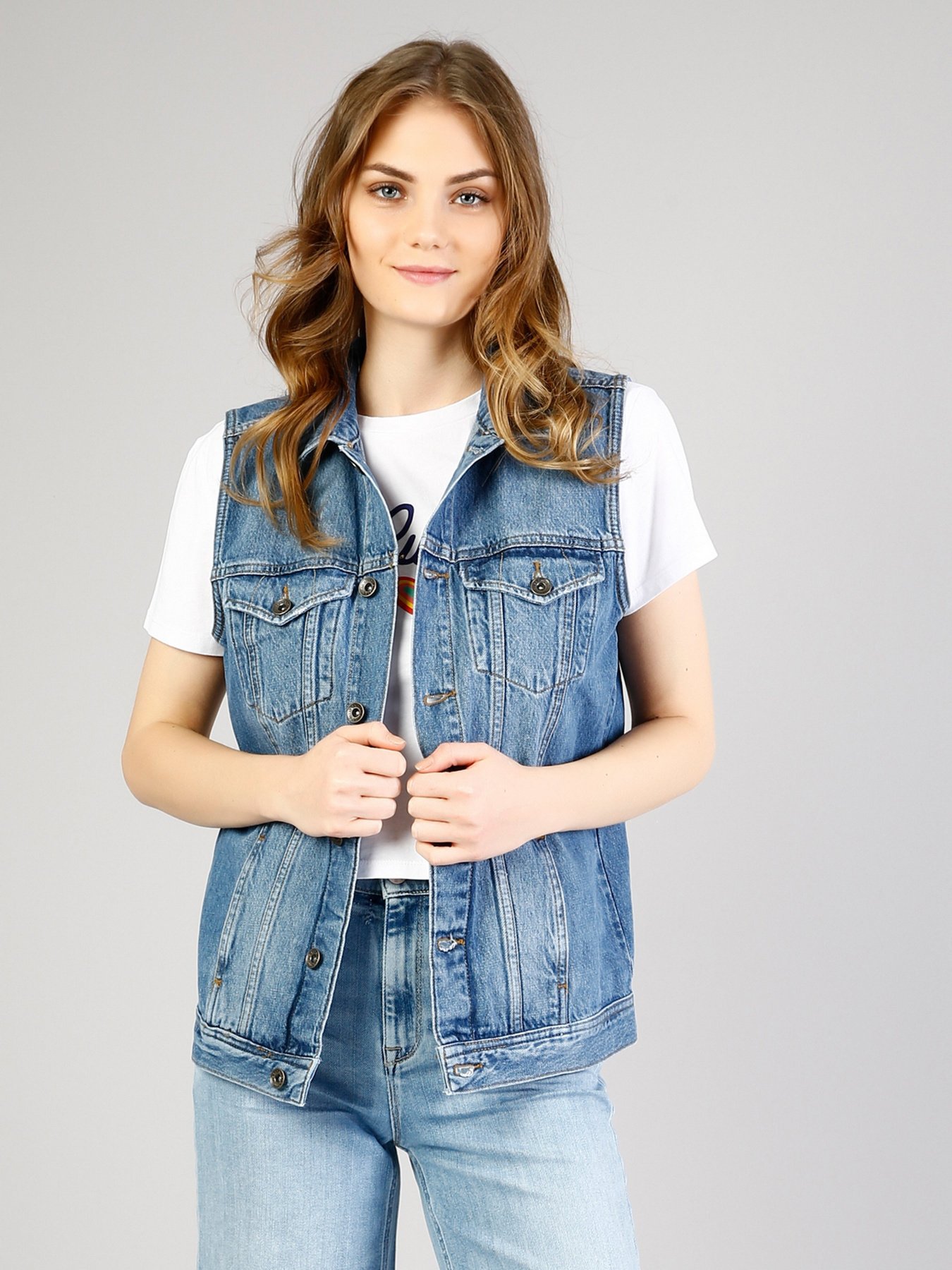 Жилет Colin’s модель CL1036440DN01910 Фото