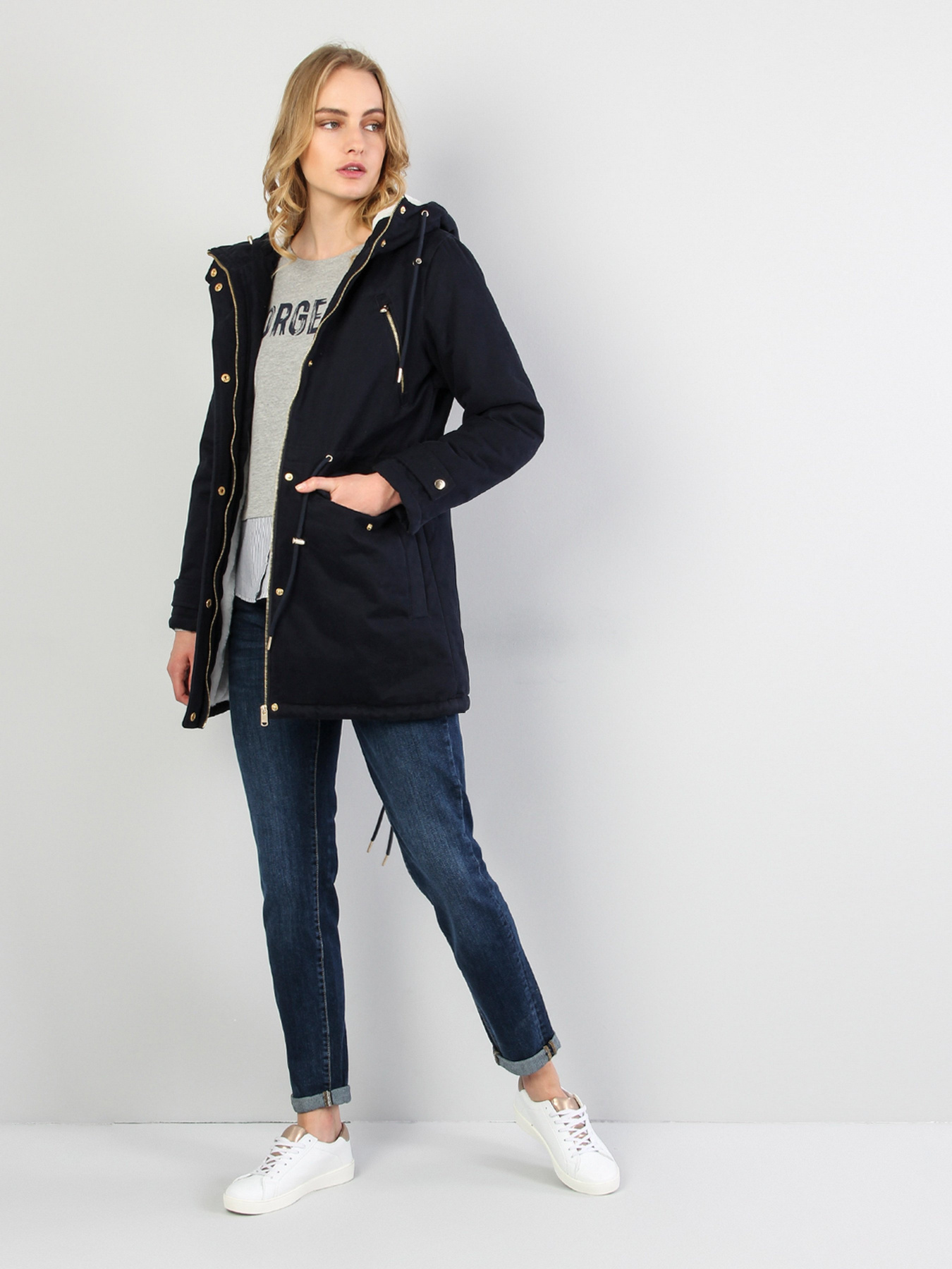 Парка Colin’s модель CL1035978NAV Фото