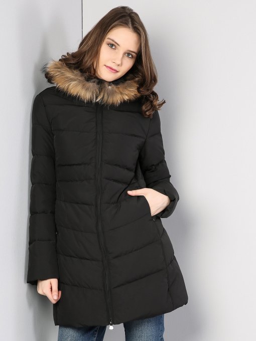 Пуховик Colin’s модель CL1036140BLK Фото