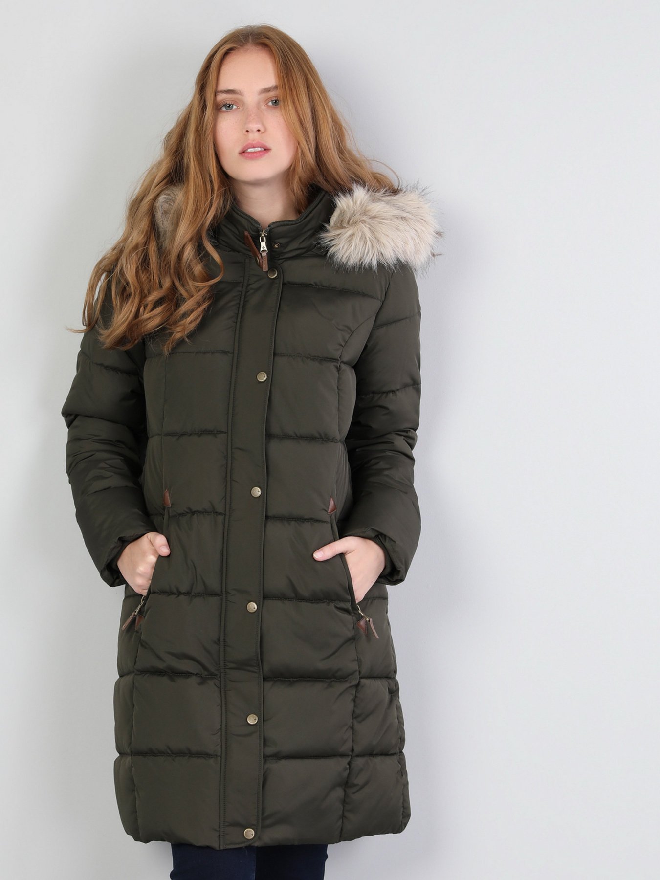 Пуховик Colin’s модель CL1044437KHA Фото