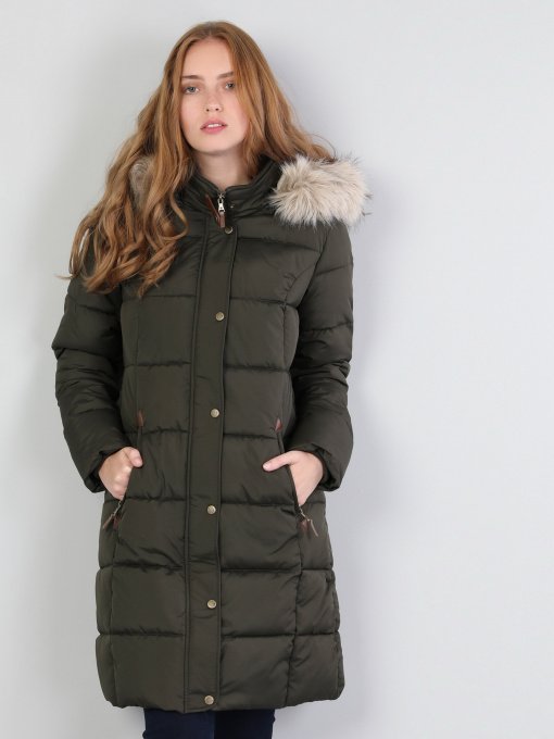 Пуховик Colin’s модель CL1044437KHA Фото