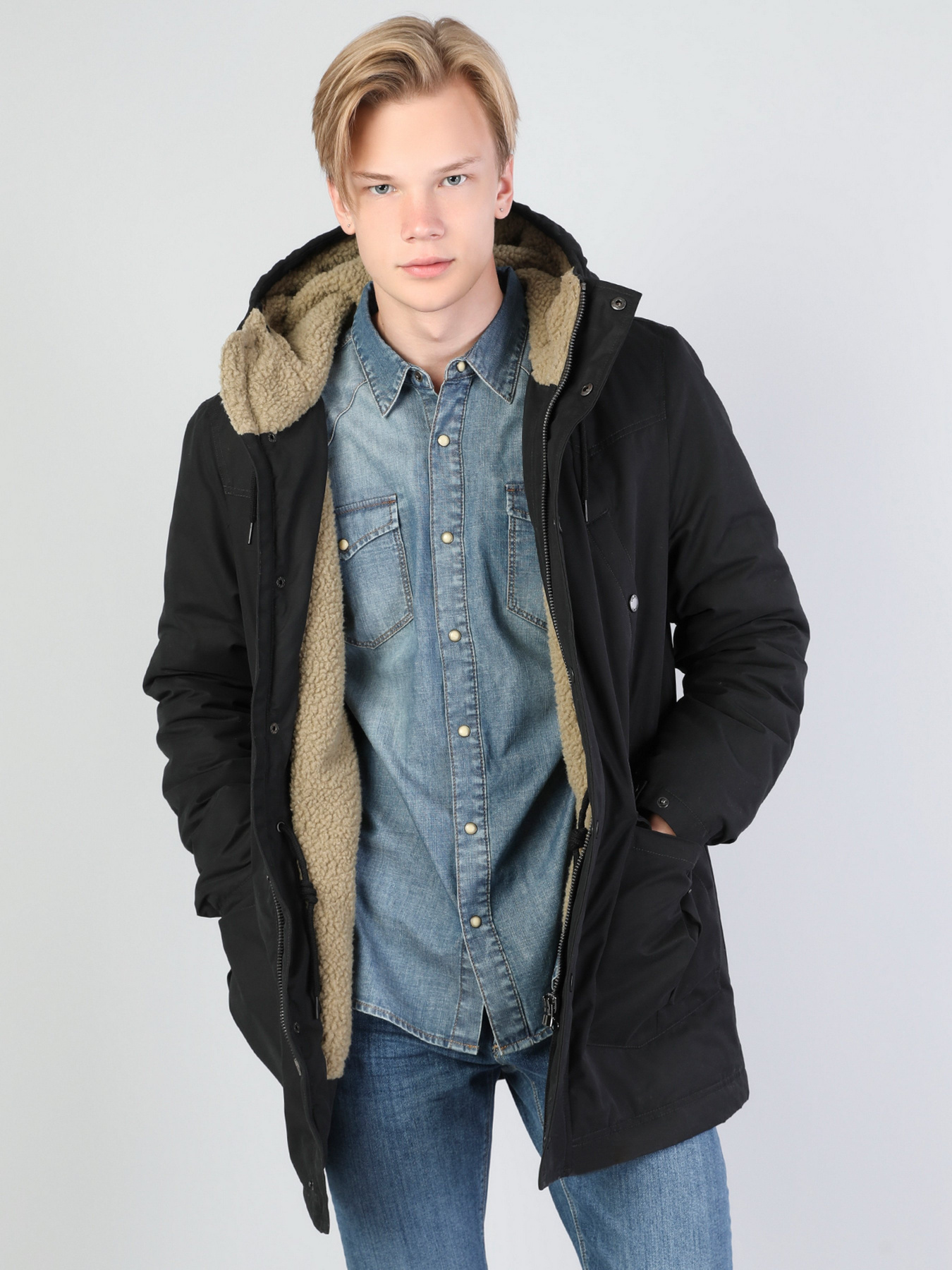 Пальто Colin’s модель CL1045871NAV Фото