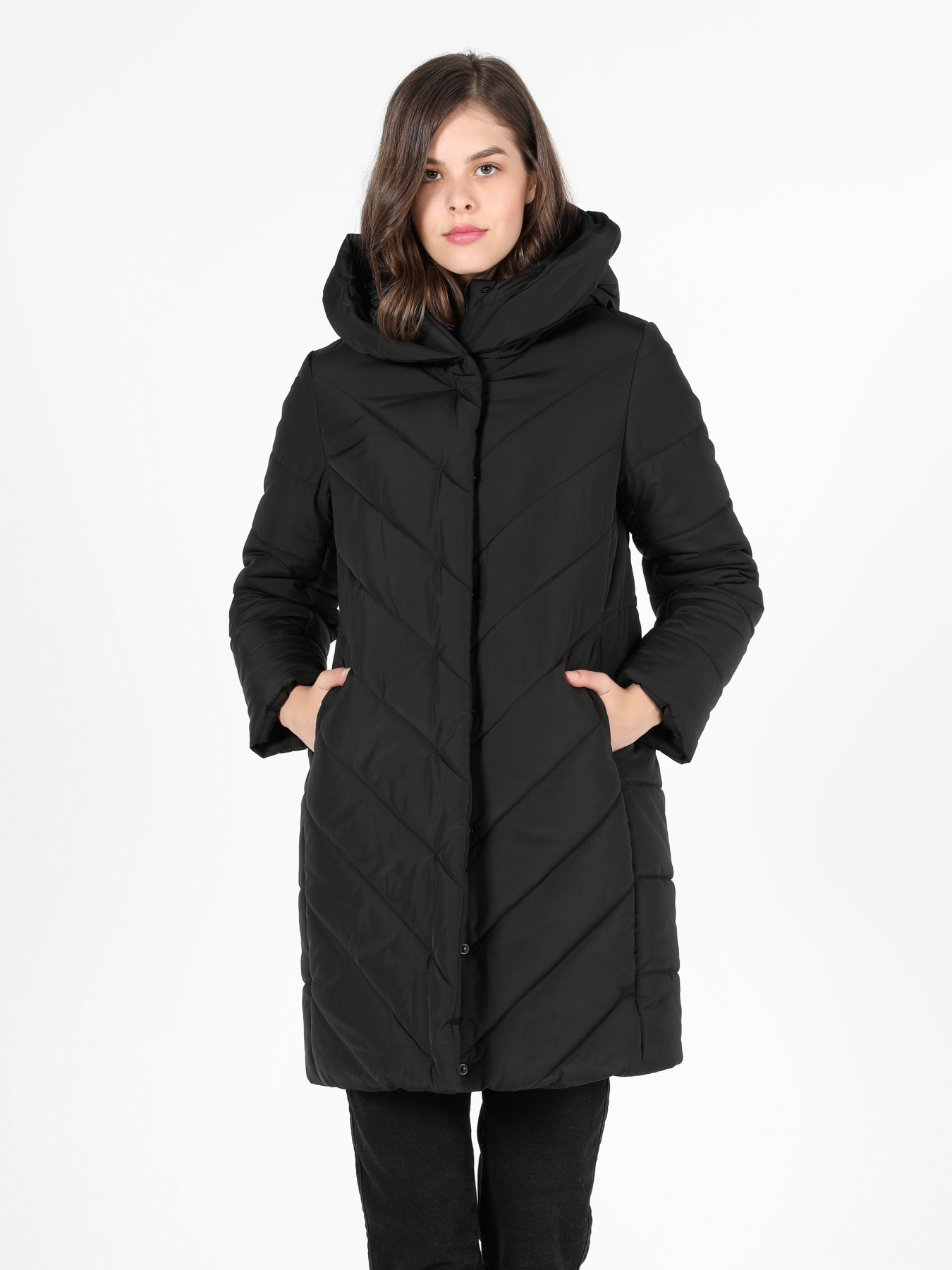 Пуховик Colin’s модель CL1050794BLK Фото