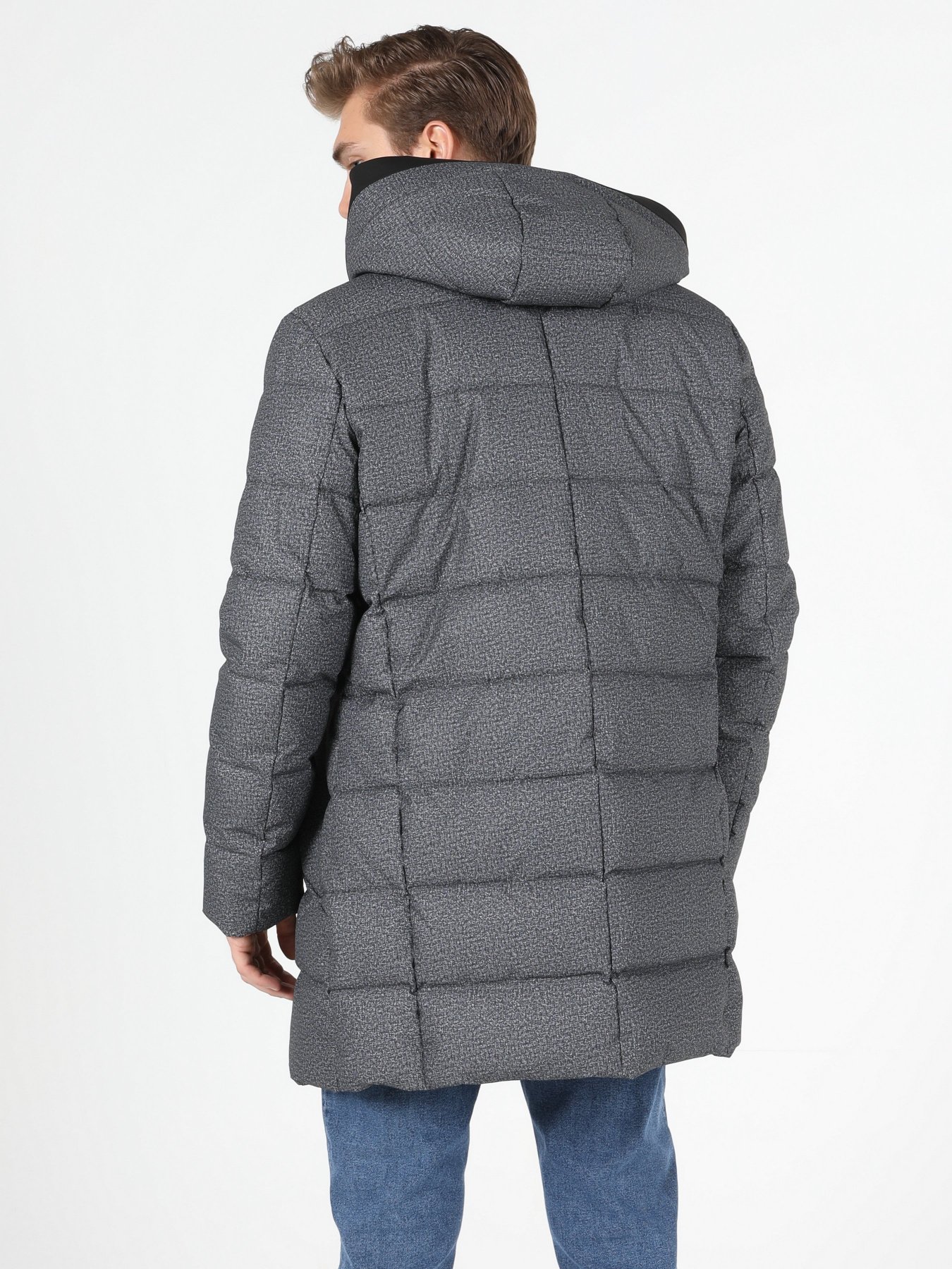 Пуховик Colin’s модель CL1051053GRA Фото