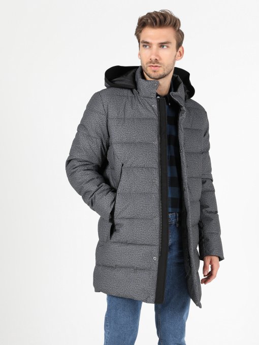 Пуховик Colin’s модель CL1051053GRA Фото