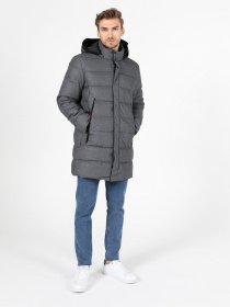 Пуховик Colin’s модель CL1051053GRA Фото