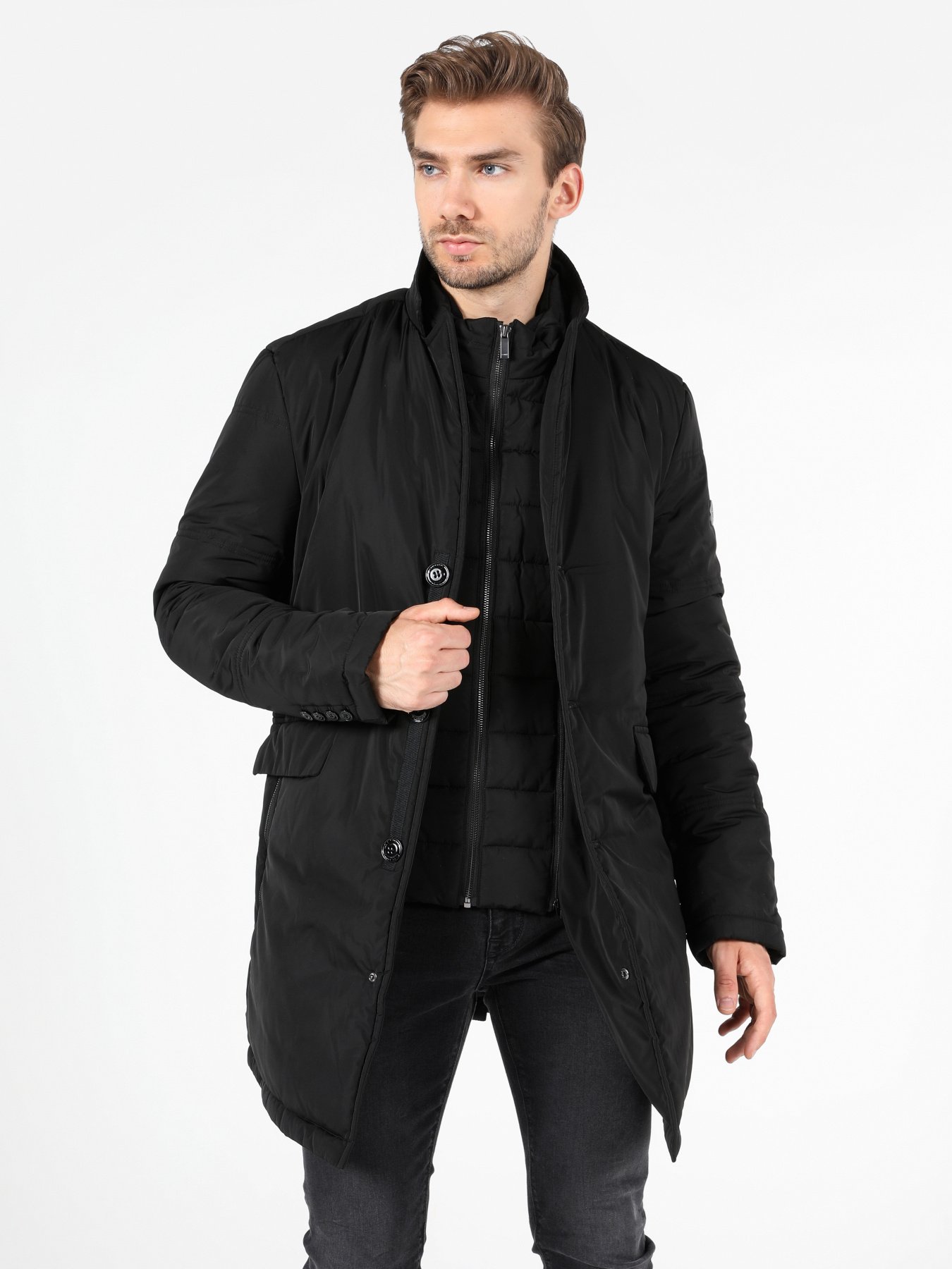 Демісезонна куртка Colin’s модель CL1051229BLK Фото