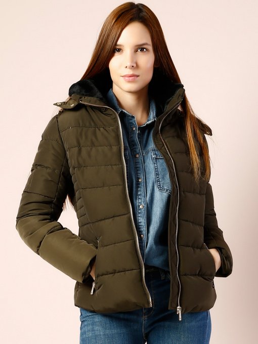 Зимняя куртка Colin’s модель CL1027924KHA Фото