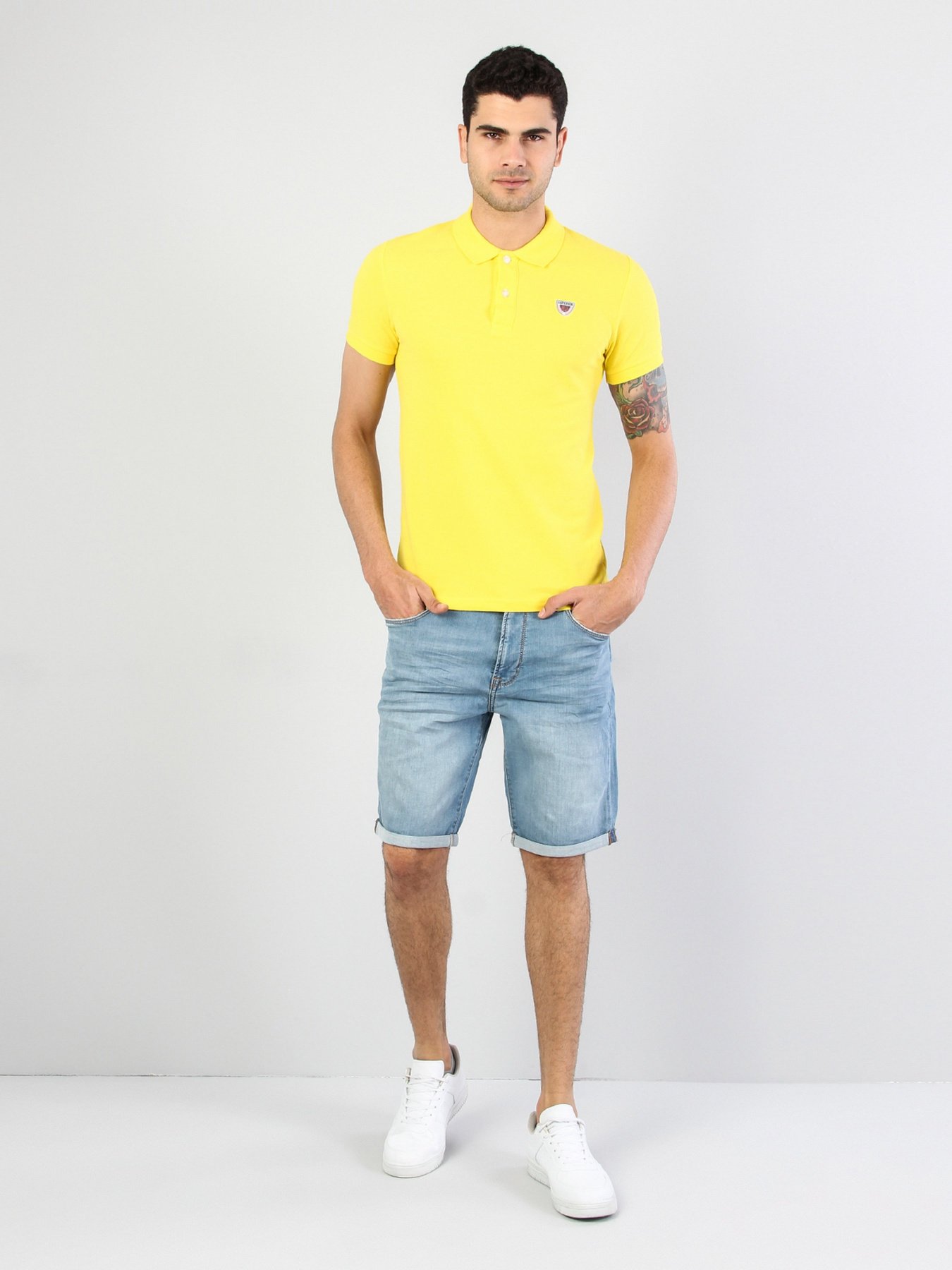 Поло Colin’s модель CL1033143YLW Фото