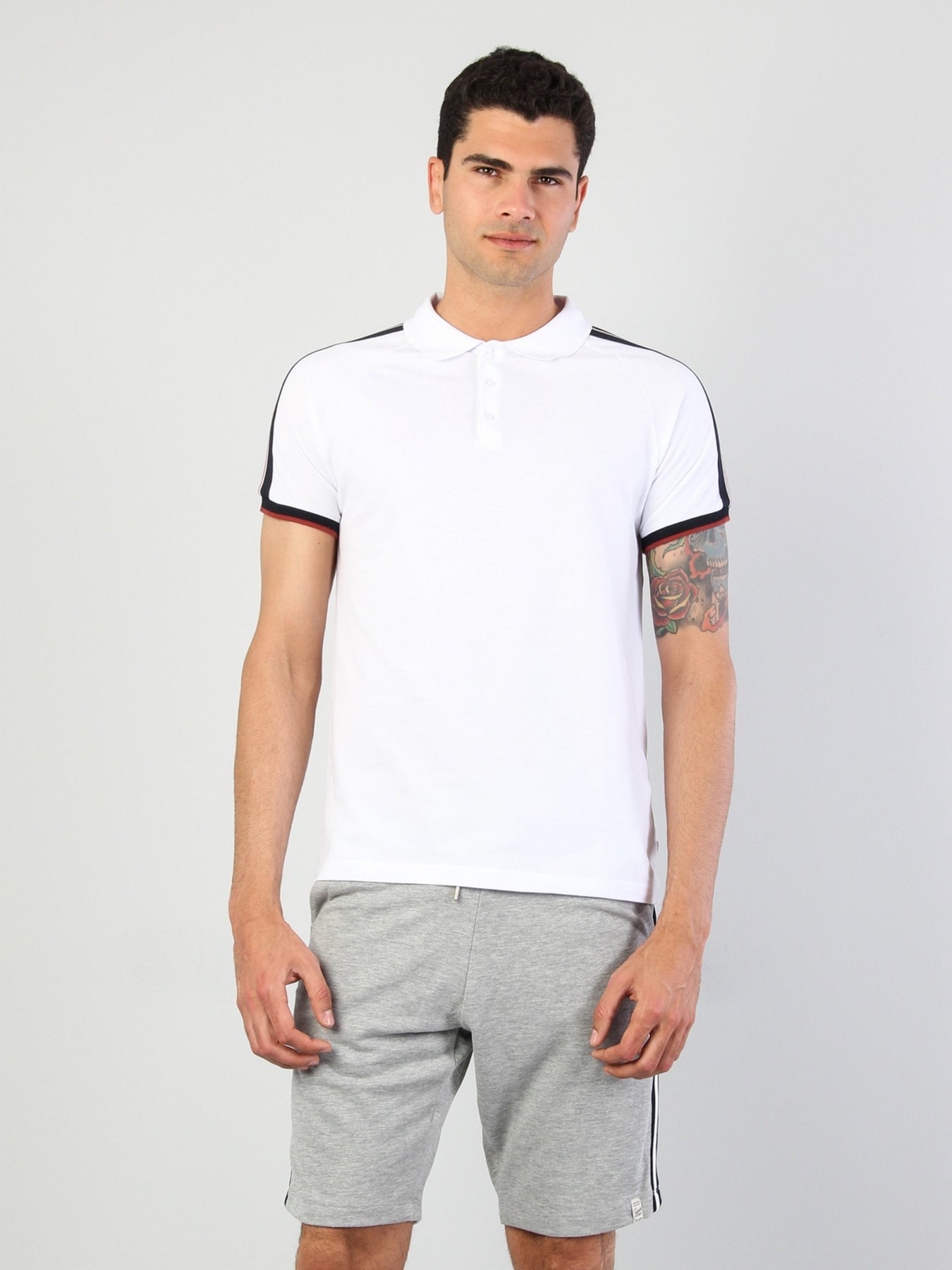 Поло Colin’s модель CL1040588WHT Фото