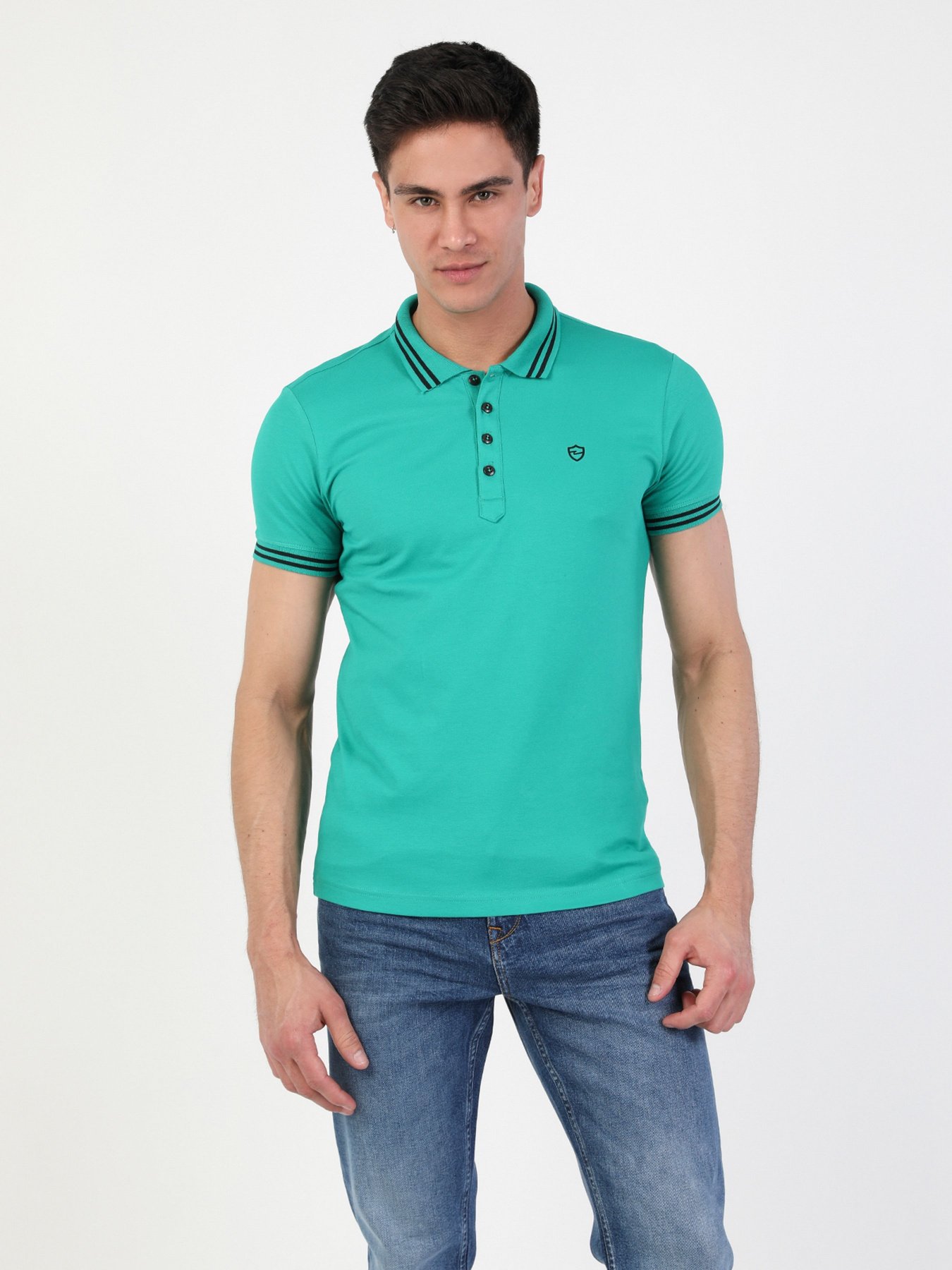 Поло Colin’s модель CL1040747GRN Фото