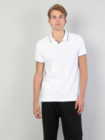 Поло Colin’s модель CL1041857WHT Фото