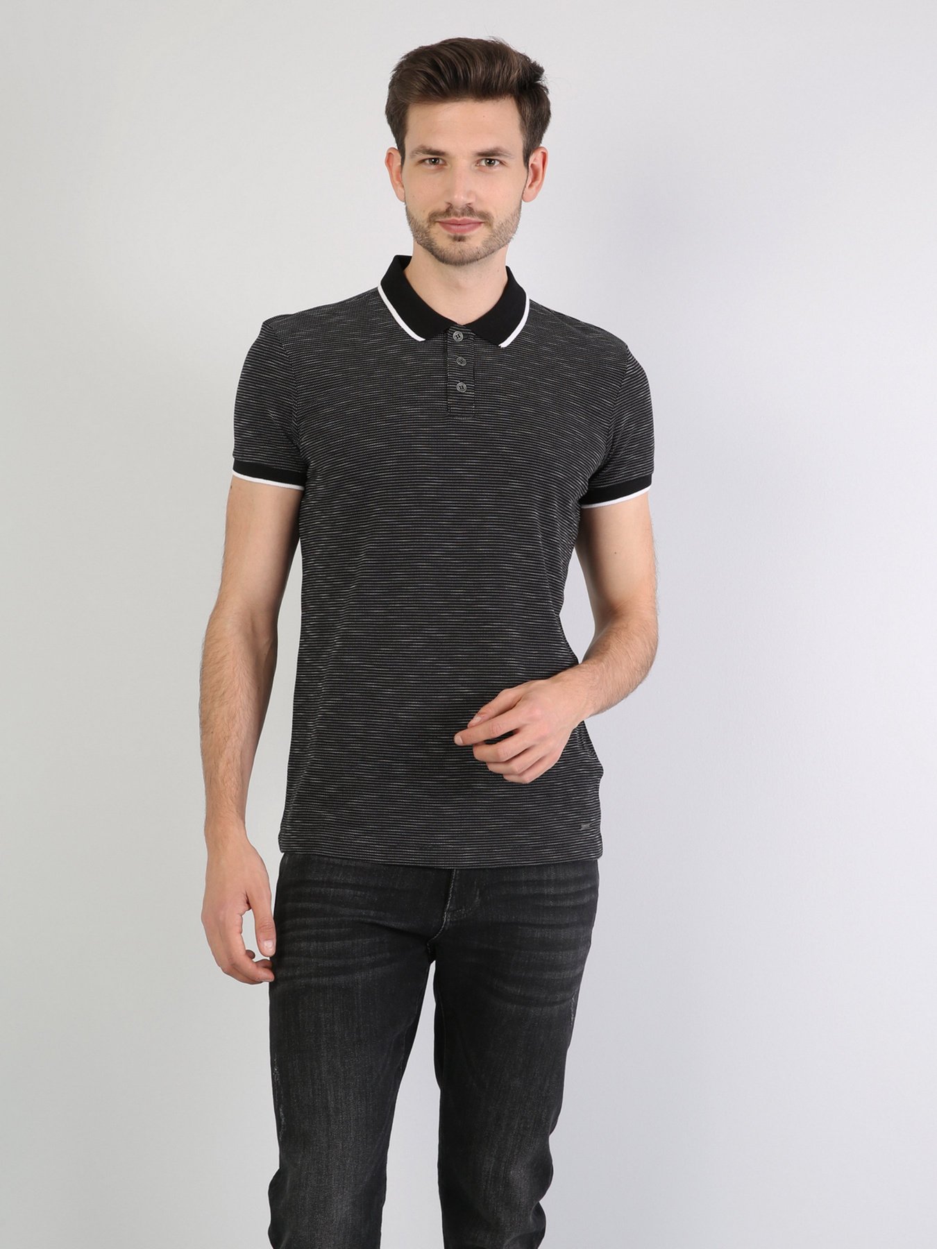 Поло Colin’s модель CL1041860BLK Фото