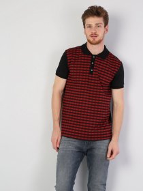 Поло Colin’s модель CL1042369RED Фото