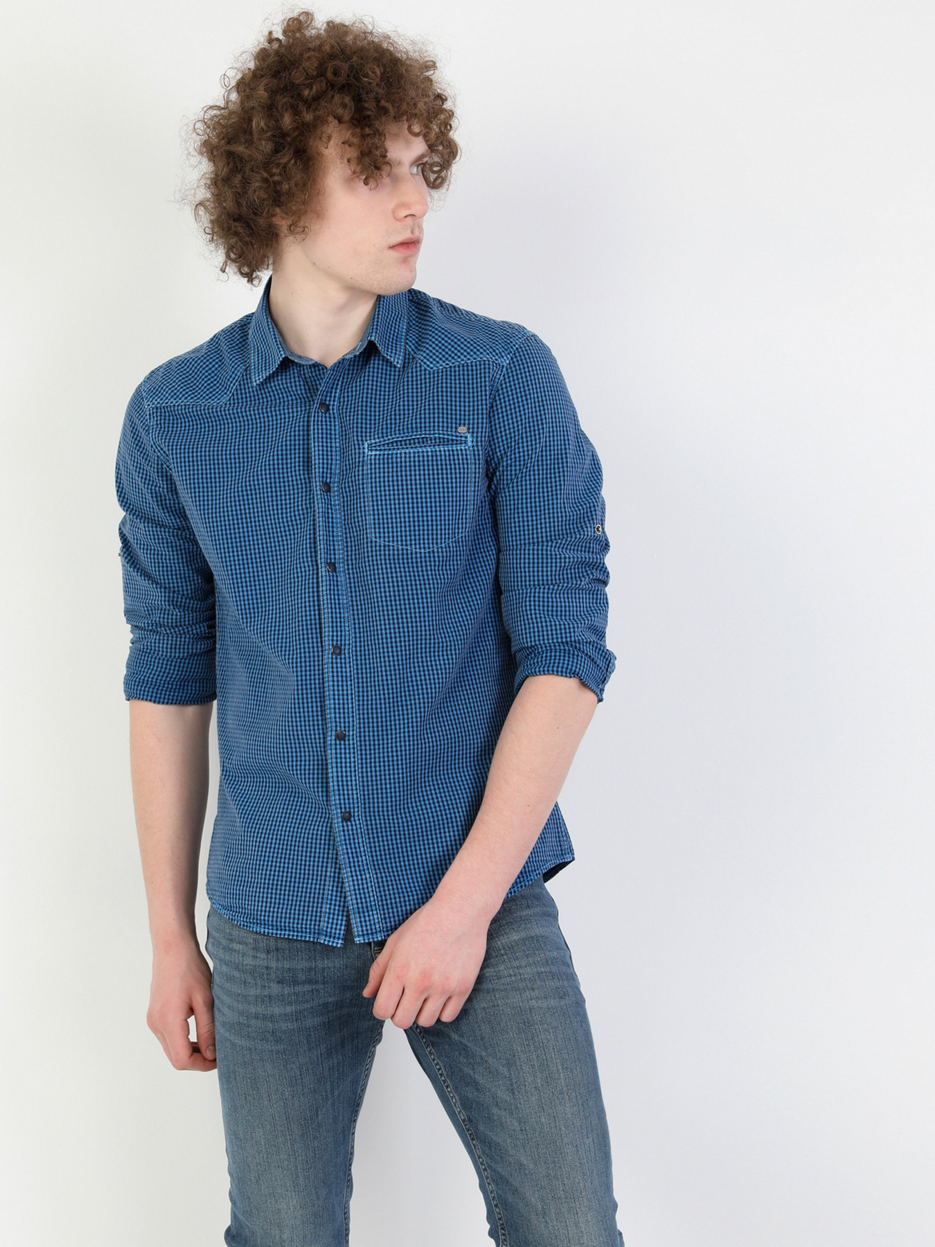 Рубашка Colin’s модель CL1028207NAV Фото