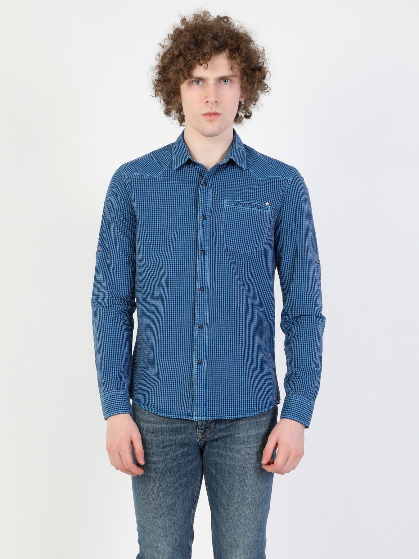 Рубашка Colin’s модель CL1028207NAV Фото