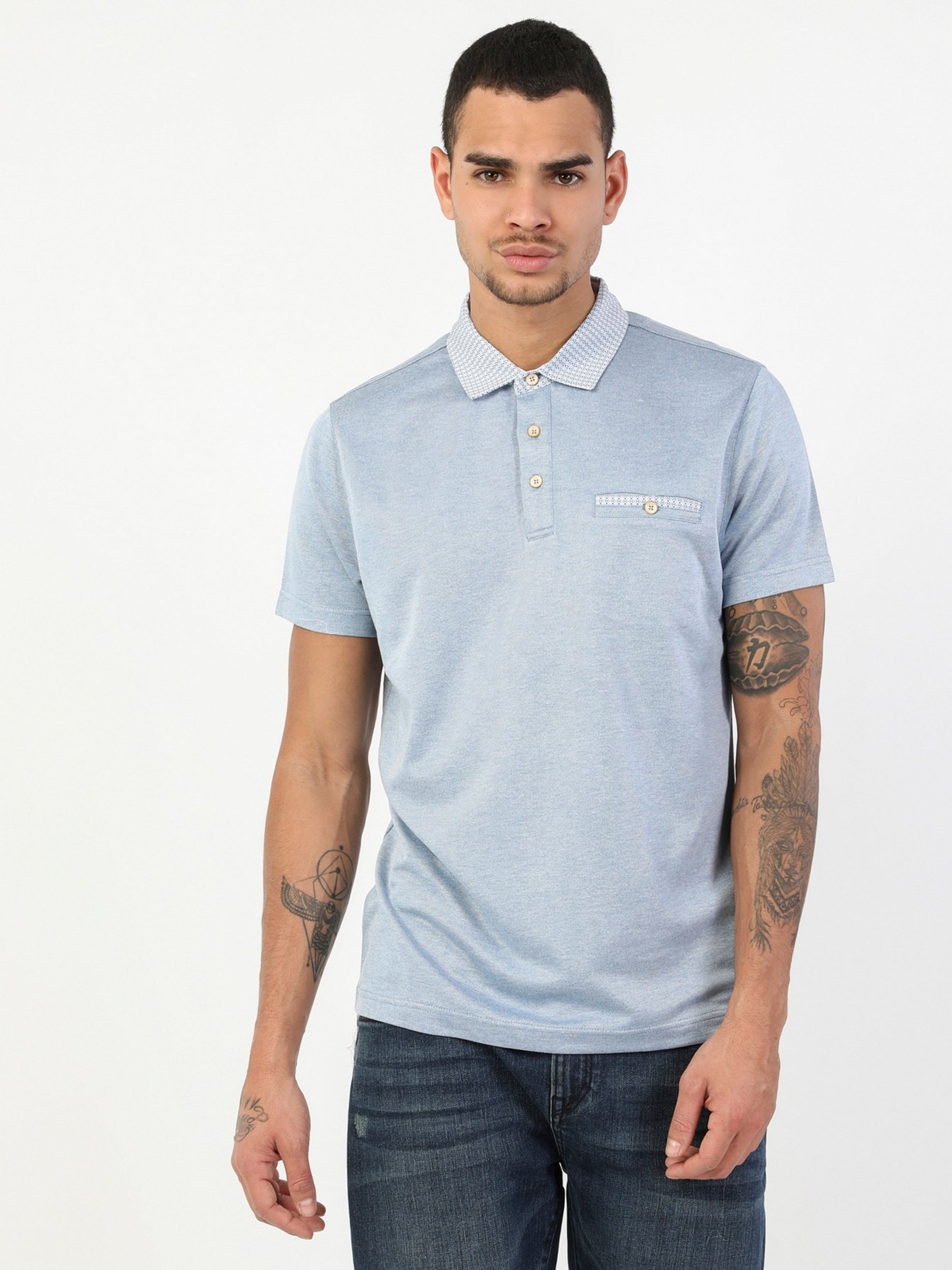 Поло Colin’s модель CL1046483BLM Фото