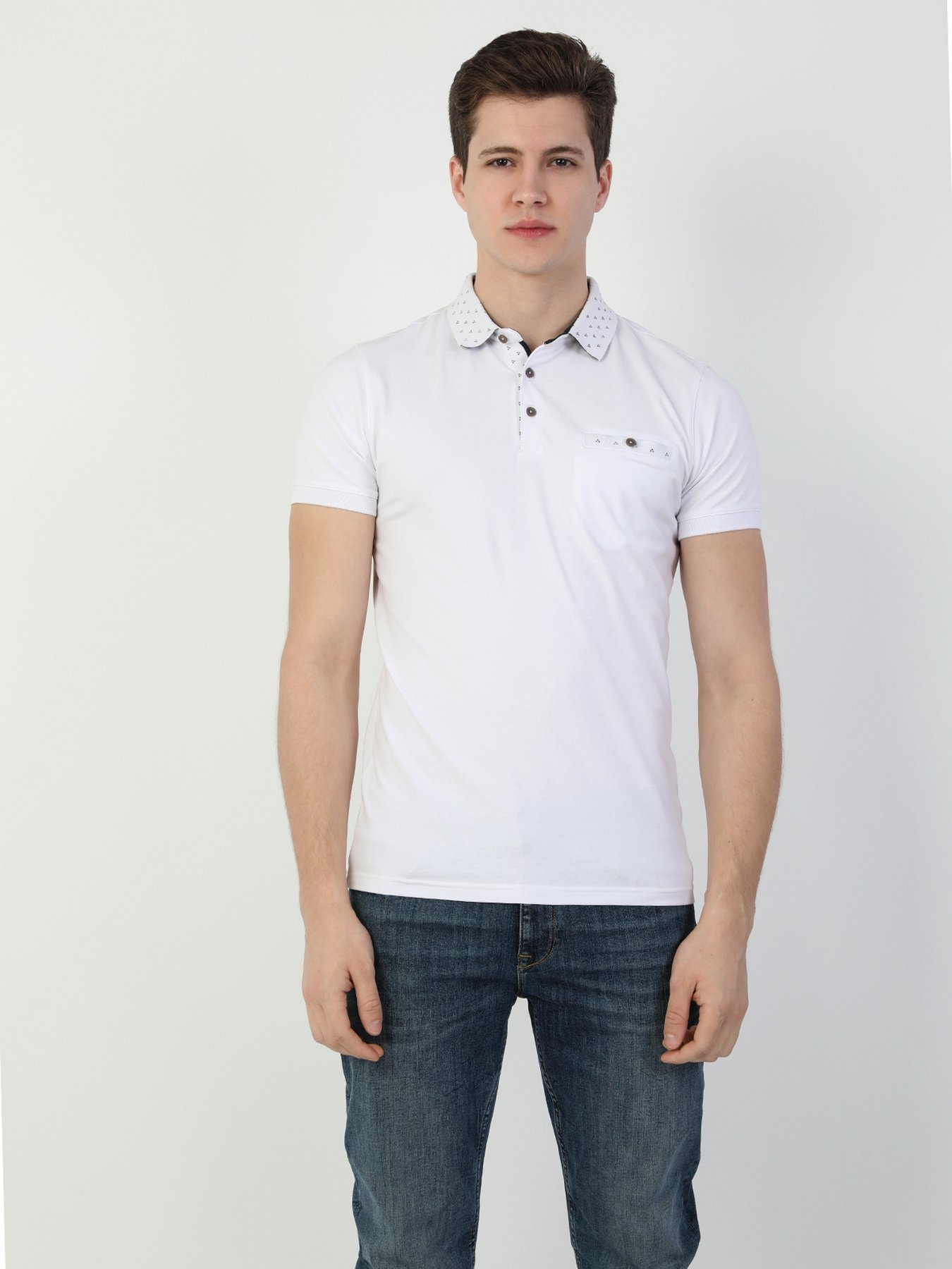 Поло Colin’s модель CL1046512WHT Фото