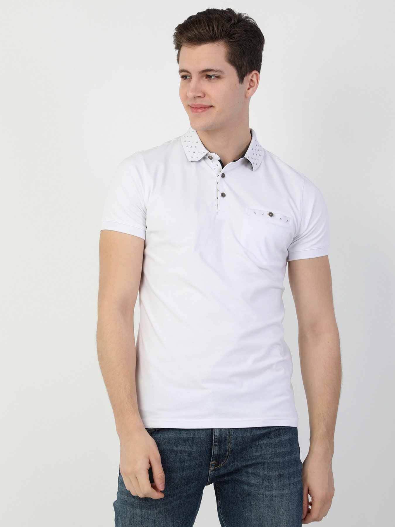 Футболки і поло Colin’s модель CL1046512WHT Футболки і поло Colin’s модель CL1046512WHT Фото