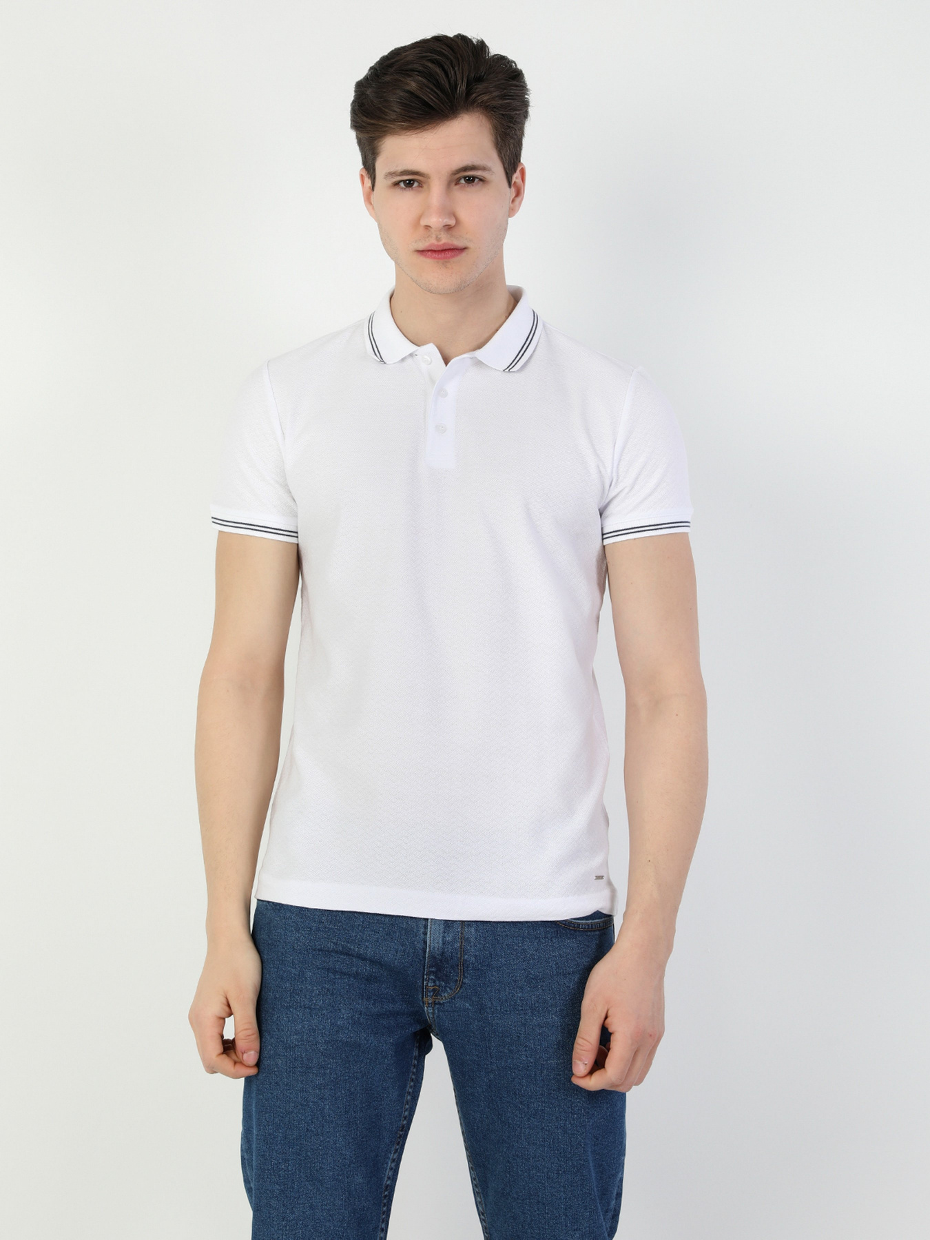 Поло Colin’s модель CL1046513WHT Фото